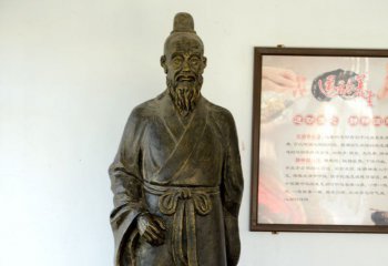 扁鵲雕塑-扁鵲古代醫(yī)學(xué)名人銅雕扁鵲雕塑