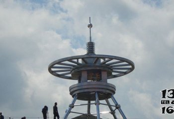 避雷針雕塑-公園廣場創意鏤空避雷針雕塑