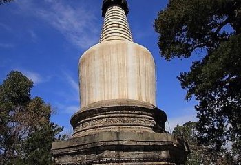 佛塔雕塑-中國(guó)古代佛教漢白玉舍利塔