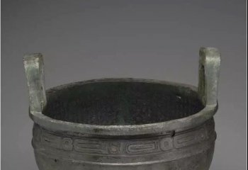 鼎雕塑-博物館古代文物景觀銅雕鼎雕塑