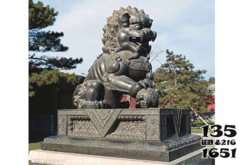 極致精致，讓公園繡球、獅子、動物石雕打造無與倫比的藝術氛圍