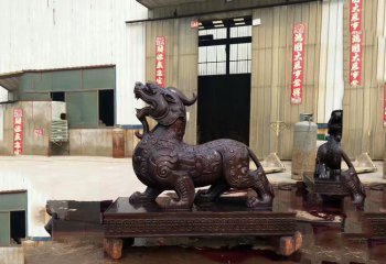 獨角獸飛馬，杰出玻璃鋼藝術品的精美代表 