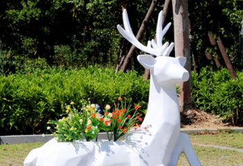 玻璃鋼幾何花盆，助您打造完美自然公園 