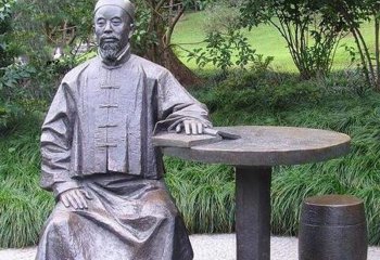 銅雕古代名人李鴻章雕塑-銅雕古代名臣李鴻章