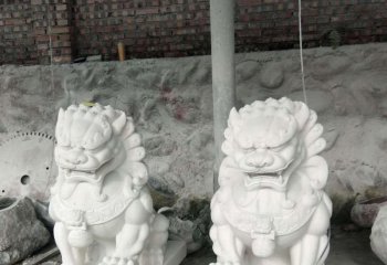 石雕獅子-石雕獅子，現代石雕獅子雕塑