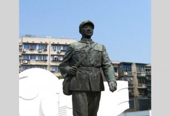 鑄銅校園雷鋒雕像-鑄銅雷鋒雕像 校園雷鋒雕像